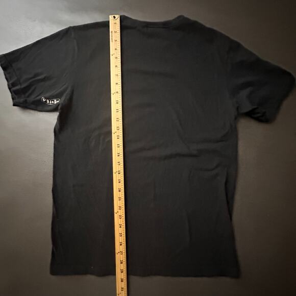 VTG Y2k Volcom T Shirt Mens Large Black Paper Tag Skater Graphic Hidden Logo - Picture 7 of 9